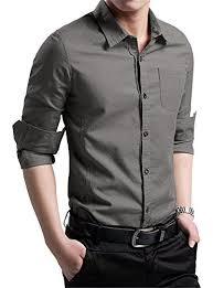 Features Of Xtapan Men S Casual Slim Fit Shirt Cotton Long Sleeve Button Down Dress Shirt Gender Men B Men Shirt Style Formal Shirts For Men Mens Casual Dress