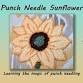 Punch Needle Sunflower event image
