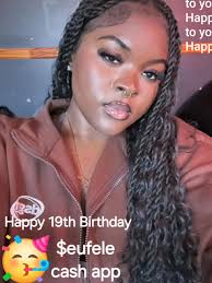 Happy Birthday to me 😍😍Team Taurus, Cashapp $eufele, Officially 19 years  old 🙏🏿🙏🏿, I completed my 1st year of College with Honors