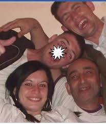 Can anyone help me with these edits? I need to add my brother to the right  side by the bbq pit in this family picture and remove the dog from the  photo.