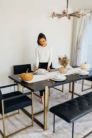 Safavieh set of 2 harlow contemporary/modern faux leather upholstered dining side chair (wood frame). A Stunning Sturdy Dining Table You Ll Love For Years Color Chic Gold Dining Room Modern Dining Room Tables Modern Dining Room