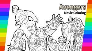 Bring the avengers to life with this avengers assemble coloring page! Marvel Avengers Movie Coloring Hulk Iron Man How To Draw Drawing And Coloring Pages Youtube