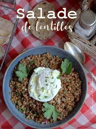 Salade De Lentilles Lyonnaise Recette Salade De Lentilles Salade De Lentilles Froide Salade