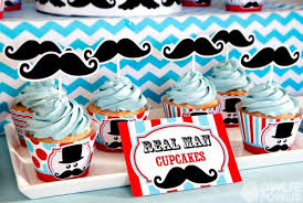We decided it would be fun to have cards for the guests to write their wishes for the baby. Kara S Party Ideas Little Man Mustache Baby Shower Party Ideas Supplies Idea Cake Idea