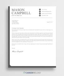 This generic cover letter applies a formula that works for any candidate with a little experience. Free Cover Letter Template James Career Reload Cover Letter Template Free Free Cover Letter Resume Cover Letter Examples