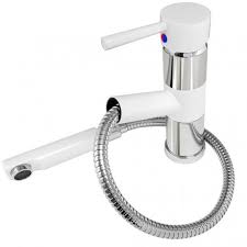 Der wasserhahn ist teil der sanitären. Weiss Kuchenarmatur Mit Brause Spultisch Armatur Kuche Wasserhahn Fur Spule Spulbecken Mischbatterie Spultischarmatur Ausziehbar