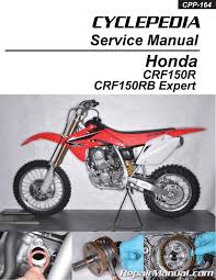 details about honda crf150r crf150rb expert cyclepedia printed motorcycle service manual