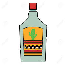 Pictures include caballito cerrero, cabo wabo, cabrito, calera, calera real, campanario, campo. Mexican Tequila Bottle Icon Over White Background Colorful Design Vector Illustration Royalty Free Cliparts Vectors And Stock Illustration Image 97360013