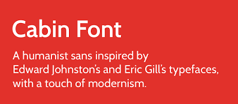 Cabin font family designed by pablo impallari has a total of 8 different styles. Cabin Schriftart Dafont Com