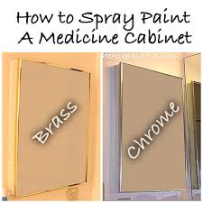 But there are some great advantages to choosing furniture with beveled mirrors. Updating A Brass Medicine Cabinet Flashback Friday The Kim Six Fix