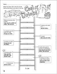 Introduce word ladders and explain how they should be completed. Childhood Word Ladder Grades 4 6 Printable Skills Sheets