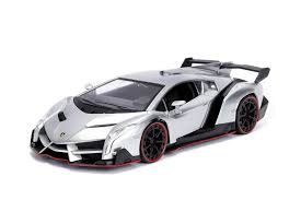 Lamborghini has unveiled what may be its most extreme car ever at the 2013 geneva motor show. Hyper Spec 1 24 Lamborghini Veneno Candy Silver Canada Hobbies