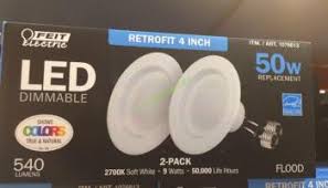 Feit electric cul wet location approved led filament string light set is designed for indoor and outdoor use. Feit Electric Led 5 6 Retrofit Kit 2 Pack Soft White Costcochaser