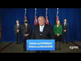 Do i believe and you guys are absolute champs, says premier doug ford. Ontario Premier Doug Ford Announces Province Wide Shutdown Beginning Boxing Day December 21 2020 Youtube