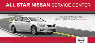 Fast shipment, 24/7 support and 100% cash back guarantee will bring you an absolute peace of.where to buy cheap used cars for sale? Service Department All Star Nissan Dealership