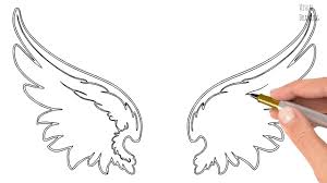 Check spelling or type a new query. Angel Wings Sketch Drawing Easy How To Draw Simple Angel Wings Step By Step Angelwings Youtube