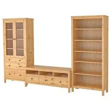 Hemnes Mueble Tv Tinte Blanco Marron Claro Vidrio Incoloro 326x197 Cm Ikea In 2020 Tv Mobel Ikea Tv Mobel Ikea