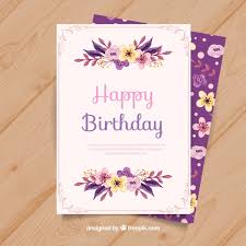 People also love these ideas Free Vector Happy Birthday Card With Flowers In Watercolor Style