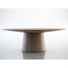 Modloft Sullivan Dining Table In Walnut Brown Oval Table Dining Dining Table Modern Oval Dining Table