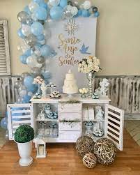Ideas detalles comunión niño, novedades 2020, para comprar online unos bonitos regalos como recuerdos primera comunión niño, pueden ir novedades 2020 en detalles de comunion para niños ya disponibles. Decoracion De Bautizos Para Ninos Y Ninas Tendencias 2019 Decoracion Primera Comunion Nina Primera Comunion Decoracion Decoracion Bautizo