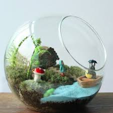 Resultado de imagen para FOTOS DE CENTROS DE MESA CON TERRARIOS