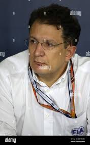 Nicholas Tombazis (GRE) FIA Capo delle questioni tecniche monoposto in una  FIA Press Conference. 10.05.2018. Formula 1 World Championship, Rd 5, Gran  Premio di Spagna, Barcellona, Spagna, Giorno di preparazione. Il credito