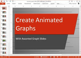 Animated Graph Maker Template For Powerpoint