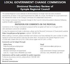 Gympie Regional Local Government Area Electoral Commission Of Queensland