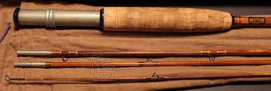 Salmon fishing in canada stream waders sportsman antique angling fishing pole. Fishing Rod Values What They Re Worth Where To Sell Fishing Rods