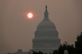 Wildfire smoke from Canada and Minnesota pushes farther into the U.S. and engulfs D.C. in haze