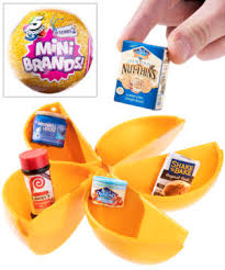 I tell you if mini brands are. Mini Brands Surprise Ball Collectible Tiny Versions Of Popular Consumables
