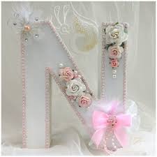 Large Letter For Girls Nursery Free Standing Letter Name Plaque Decorative Letters For Nursery Wall Decor For Girls Room Name Plate Decorative Letters Floral Letters Free Standing Letters