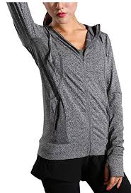 Womens Full Zip Up Hoodie Cute Active Lightweight Hoodies For Women Light Sweatshirt Zip Hoodie Long Sleeve Zip Up Sweatshirt For Girls Gym Workout Yoga Zipper Hoodie A Thrifty Mom