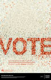Aiga The Professional Association For Design Vote Poster Get Out The Vote Political Posters