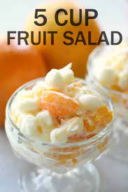 Grandma S 5 Cup Creamy Fruit Salad Recipe Recipe Fruit Salad With Marshmallows Creamy Fruit Salads Fruit Salad Recipes