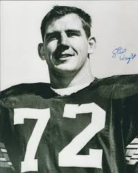 Autographed STEVE WRIGHT 8X10 Green Bay Packers Photo