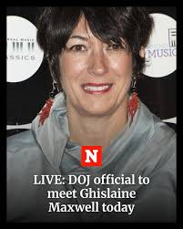 Deputy Attorney General Todd Blanche is expected to meet with Ghislaine  Maxwell, after Congress issued a subpoena to the long-time associate of  Jeffrey Epstein. Follow Newsweek's live blog.
