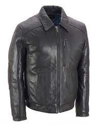 Adler Mens Bomber Jacket Maritime Leather Leather Jacket Men Bomber Jacket Men Jackets