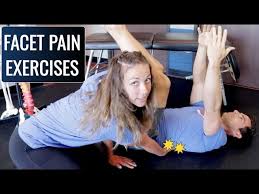 Top 4 Facet Joint Pain Relief Exercises Fix It Youtube
