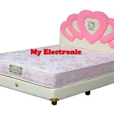 Secara umum, di pasaran kita bisa menemukan ukuran kasur 140×190, 140×200, dan 180×200. Jual Promo Spring Bed Anak Bigland Hello Kitty Rama Pink Ukuran 120x200 Jakarta Selatan Myelectronic Tokopedia