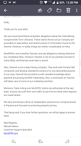 A written response to false allegations. Nordvpn S Response To Allegations Of Mining Customer Data Nordvpn