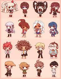 The best classmates ranked each character in the game is colorful and has a ton of dialogue that you can uncover through events. Chibi Danganronpa By Koki Arts On Deviantart