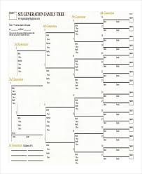 Family Tree Template 8 Free Word Pdf Document Downloads