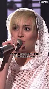 Miley Cyrus Look at You Laying Down