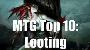 How to use rampant in a sentence. Mtg Top 10 Looting Youtube