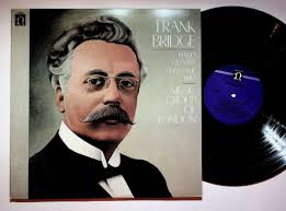 1982 Frank Bridge Piano Quintet Phantasie Trio Music London Vinyl LP Record  VG+