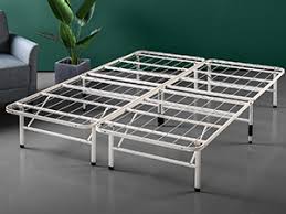 75 inches long × 30 inches wide × 14 inches high. Amazon Com Zinus Smartbase Zero Assembly Mattress Foundation 14 Inch Metal Platform Bed Frame No Box Spring Needed Sturdy Steel Frame Underbed Storage Narrow Twin Furniture Decor