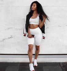 Black Biker Shorts Outfit Pinterest 11 Fashionable Streetwear For Girls To Appearance Badass Stunning Everyday Biker Shorts Outfit Fashion Short Outfits