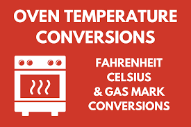 Oven Temperature Conversion Calculator Chart Inch Calculator