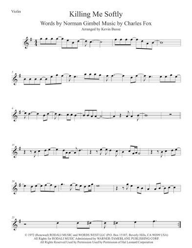 Killing Me Softly With His Song